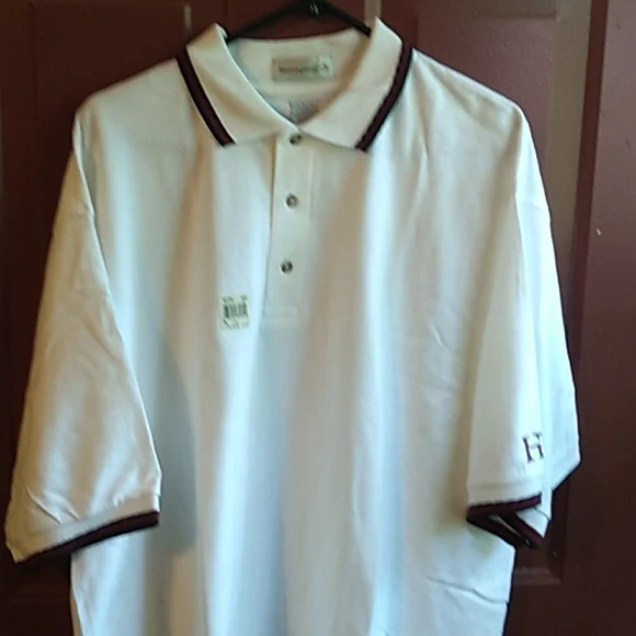 Munsingwear Men's Polo Shirt White XL - Picture 2 of 6